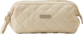 JJDK - Alameda Toilettas S Licht Beige Quilted - toilettassen