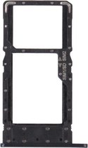 SIM-kaartlade + SIM-kaartlade / Micro SD-kaartlade voor Huawei Maimang 9 (zwart)