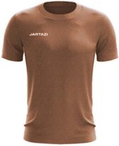 Jartazi T-shirt Premium Heren Katoen Lichtbruin Maat S