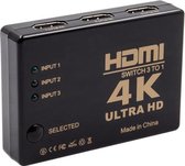 Astilla - 3 in 1 HDMI Switch Splitter - 4K & Full HD 3 poort