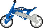 Bol.com Nijdam Loopfiets Verstelbaar - N Rider - Blauw/Grijs aanbieding