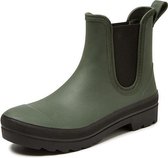 Gevavi Boots - 4200 Dames Enkellaars - Enkellaarsjes - Sebs groen/zwart - Maat 37