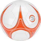 Avento Mini Voetbal - Warp Skillz 3 - Wit/Oranje - Maat 3