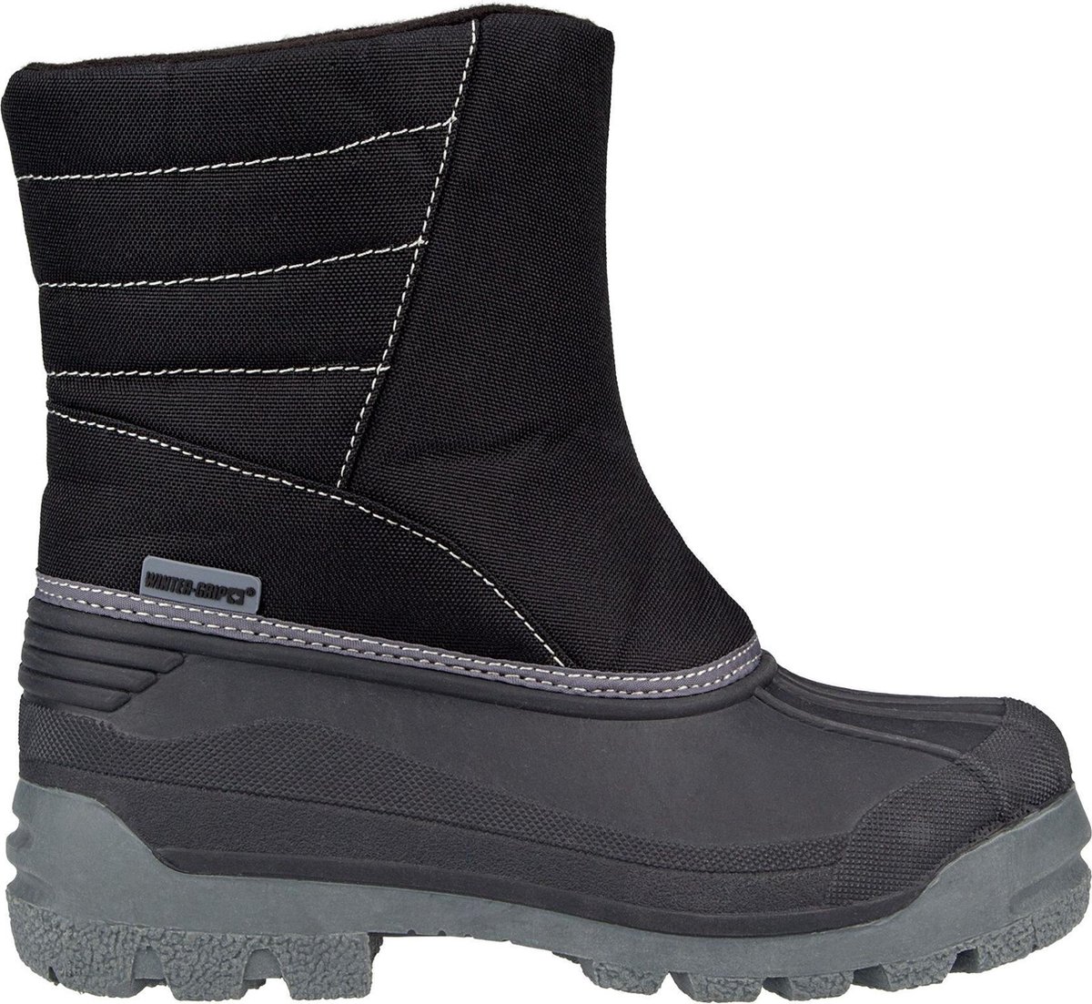 Winter-grip Snowboots - Snow Base - Zwart/Grijs - 32