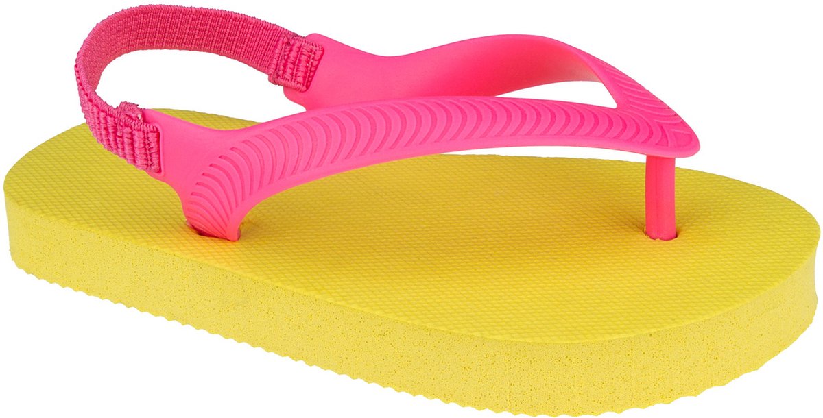 Waimea Peuterslipper - Acapulco - Geel/Fluorroze - 22