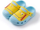 Kindersandaal - Dinosaurus - Zomer Klompen - Jongens Meisjes - Lichtblauw - Maat 23/24