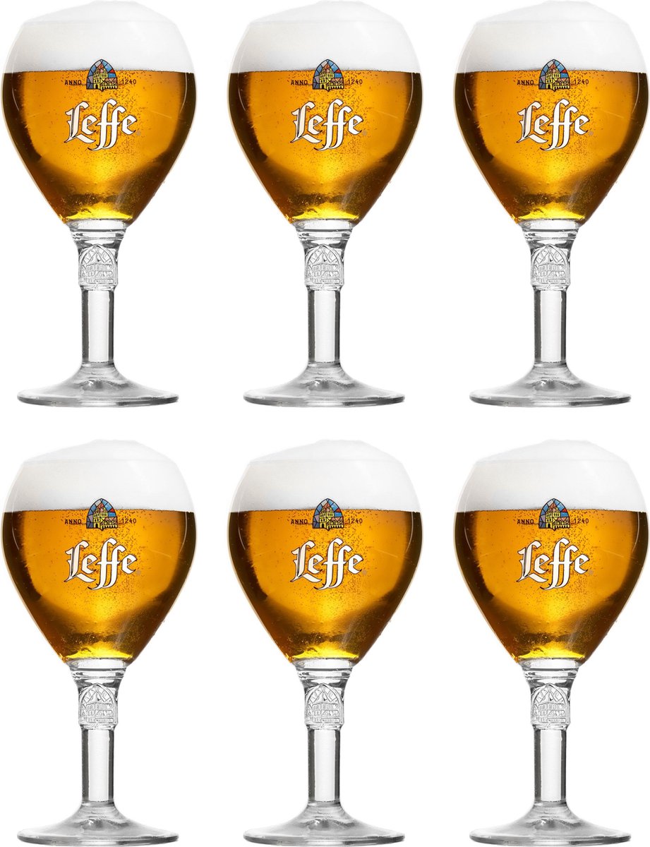 Verre à bière Leffe 33 cl bar-café-bistrot-pub belge