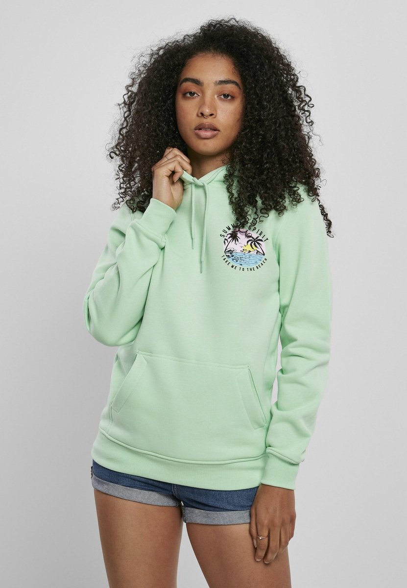 Urban Classics Hoodie/trui -XS- Summer Spirit Groen