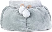Studio Proud - Hondenmand - grijs - De ideale slaapplek voor kleine hondje voor optimale comfort en rust
