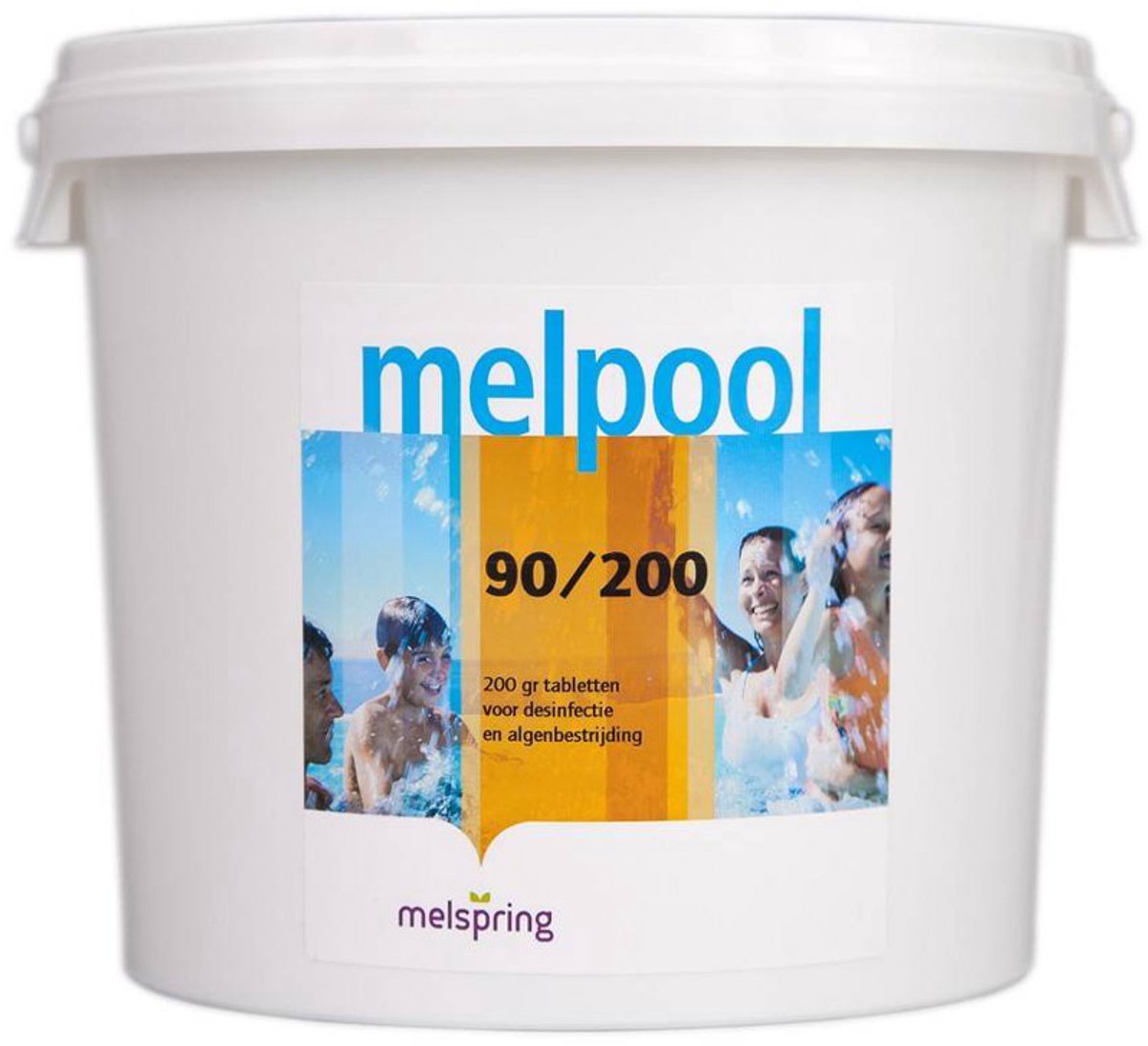 Melpool grote chloortabletten 200 grams 5 kg