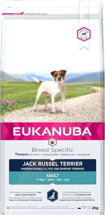 Eukanuba Jack Russell - Breed Specific - Hondenvoer - 2 kg