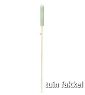 Branded By - Tuinfakkel - 3 stuks  - Torch -  Jade Green - 5 branduren -