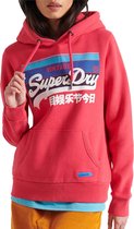 Superdry VL Cali  Trui - Vrouwen - rood/blauw/wit