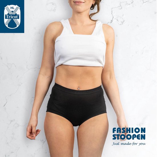 HL Tricot-Boxer basic zwart--ZWART-Maat M