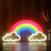 ‘Regenboog’ Neon Led Wandlamp - Neon verlichting - Sfeer verlichting