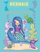 Mermaid Coloring Book For Kids