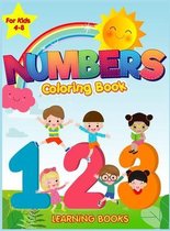 Numbers Coloring book for kids 3-6