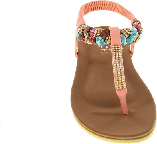 Boho Sandalen Leuke Sandalen Dames Boho Sandaal Van SunSmiles Red