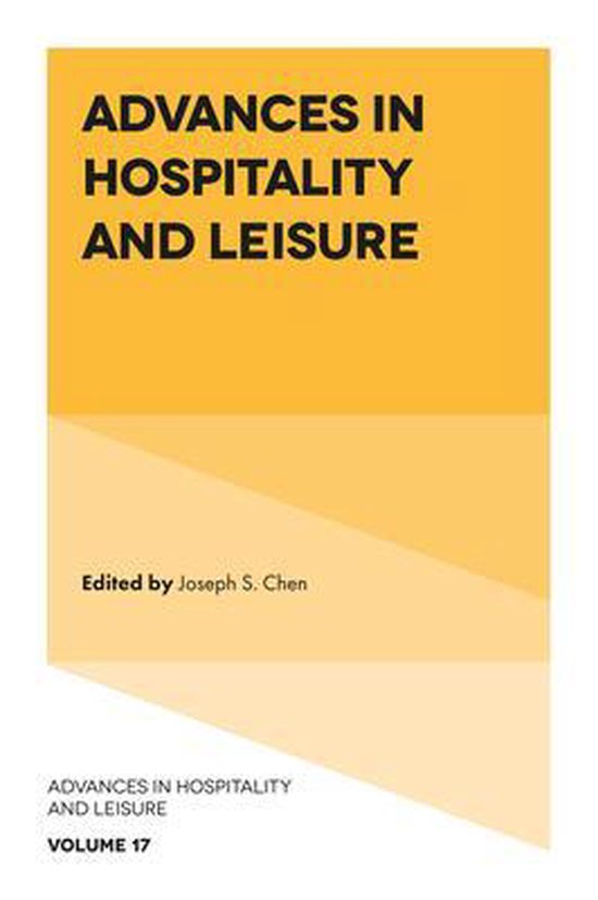 Advances in Hospitality and Leisure- Advances in Hospitality and Leisure