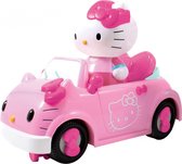 Dickie Toys Auto Rc Hello Kitty Meisjes 17,5 Cm Roze 2-delig