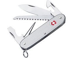 Victorinox Zakmes Farmer 9 functies rvs zilver