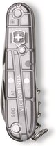 Victorinox Huntsman Silver Tech Zakmes 91 mm 15 Functies Transparant Zilver