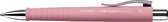 Stylo bille Faber-Castell Polyball XB rose clair FC-241127