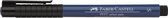 tekenstift Faber-Castell Pitt Artist Pen india ink color S 247 indanthreen blauw FC-167247