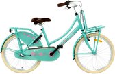 Nogan Vintage N3 - Transportfiets - Meisjesfiets - 22 inch - 3 versnellingen - Turquoise