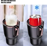 2-In-1 Smart Auto Cup Warmer En Koeler - Elektrische Koffie Warmer - Drank Koeling & Verwarming Mok Met temperatuur Display Voor Auto Reis