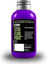 GROG Xtra Flow Paint - navul verf - 100ml - voor squeezers en dabbers - graffiti - Goldrake Purple