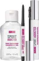 Pupa Sport Addicted Mascara - Liner - Wash Gel Voordeelset