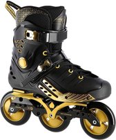 Nils - Slalom Free ride Speed inline skates/skeelers - Prof Gold Edition - Abec-9 maat 40