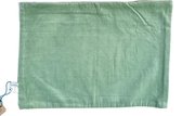 Imbarro Fashion & Home velvet groen sierkussenhoes 35 x 50