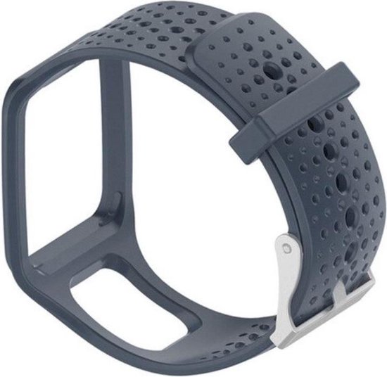 Bracelet gris foncé pour Tomtom Runner 1 Multi-Sport 1 - bracelet de montre  - bracelet... | bol.com