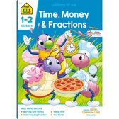 Time, Money & Fractions 1-2 Deluxe Edition Workbook