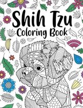 Shih Tzu Adult Coloring Book