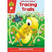 School Zone Tracing Trails Workbook with Stickers