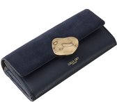 Luella Grey London Layla Molten Clasp Purse - Navy Navy - Maat One size