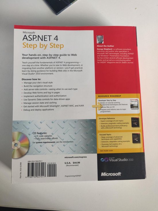 Microsoft ASP.NET 4 Step by Step | 9780735627017 | George Shepherd ...