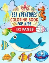 Sea Creatures Coloring Book For Kids