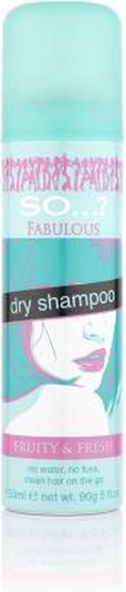 So...? Fragrance Dry Shampoo Fabulous 150 ml