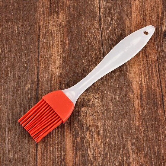 Silicone kwast – Grill borstel – Keuken tool – Kwast – Koken Bakken - rood