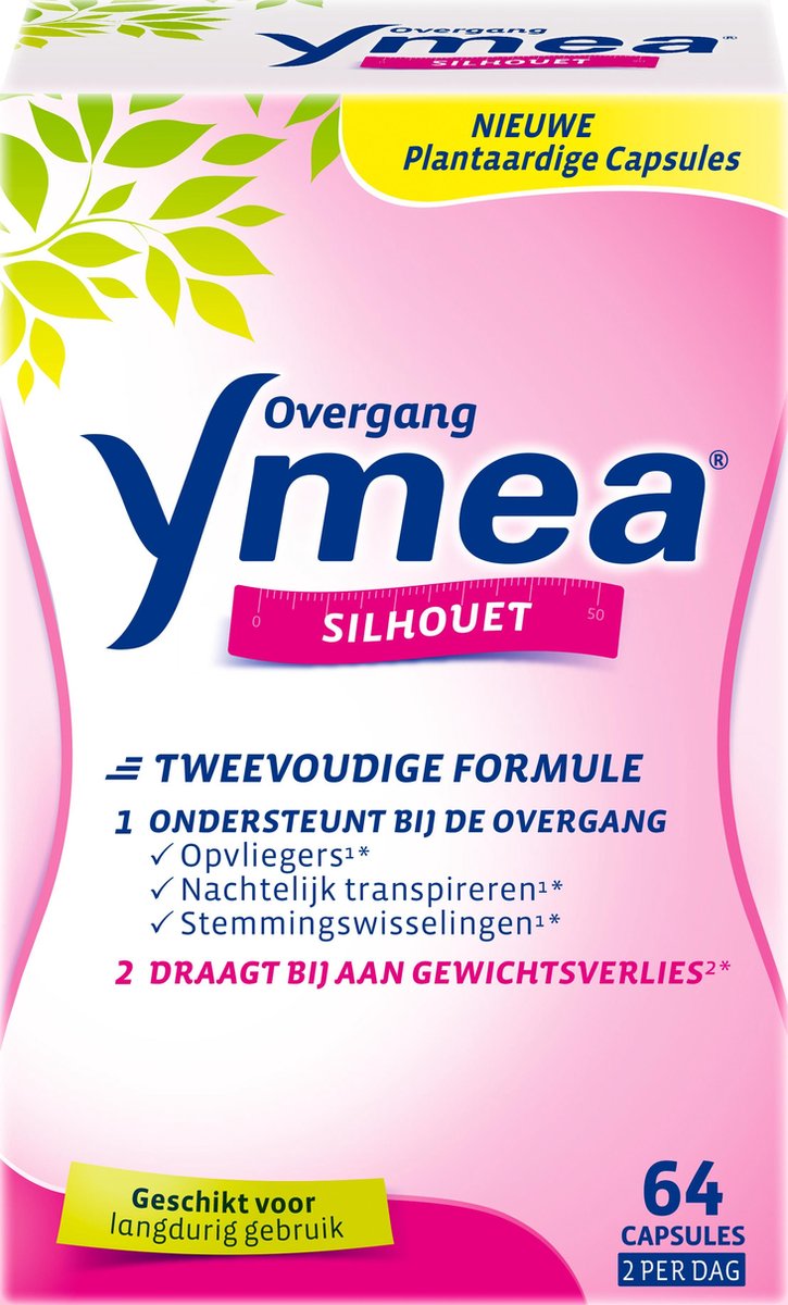 Ymea Overgang Silhouet Overgang tabletten Overgang producten - Voedingssupplement - 64 capsules