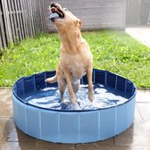 Studio Proud - honden zwembad - opvouwbaar hondenzwembad - 120x30  - met antislip - verkoeling hond - hondenspeelgoed -  cooling - koelmat hond