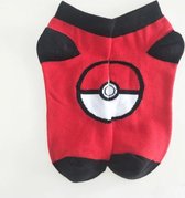 Pokémon sokken - Pokeball - Unisex - Maat 35 t/m 40 - Voor jongens en meisjes - Pokémon Kleding