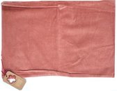 Imbarro Fashion & Home oudroze kussenhoes velvet 30 x 50 cm