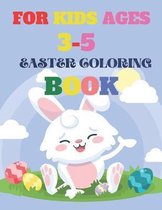 For Kids Ages 3-5 Easter Coloring Book
