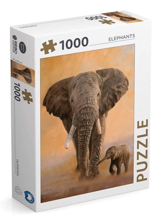 Clementoni (39416) - The Elephant - 1000 pieces puzzle