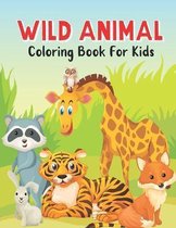Wild Animal Coloring Book For Kids